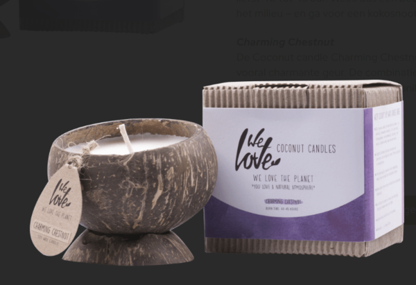 Coconut Candle – Charming Chestnut